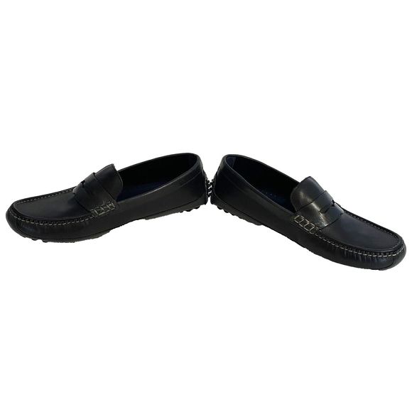 Cole Haan  Men’s Loafers Size 8‎ Black Slip On Shoes Driving Moccasin - Picture 5 of 10
